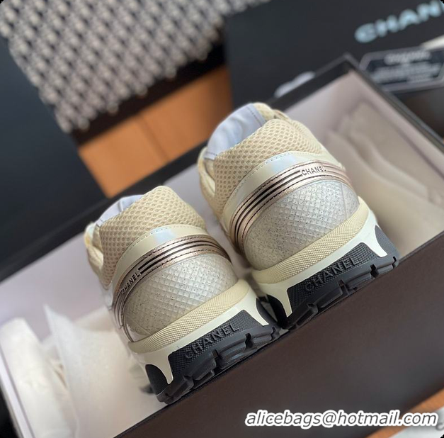 Buy New Cheap Chanel Sneaker Beige 6080619