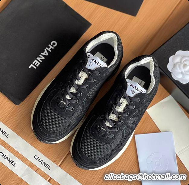 Good Looking Chanel Sneaker Black 6080619