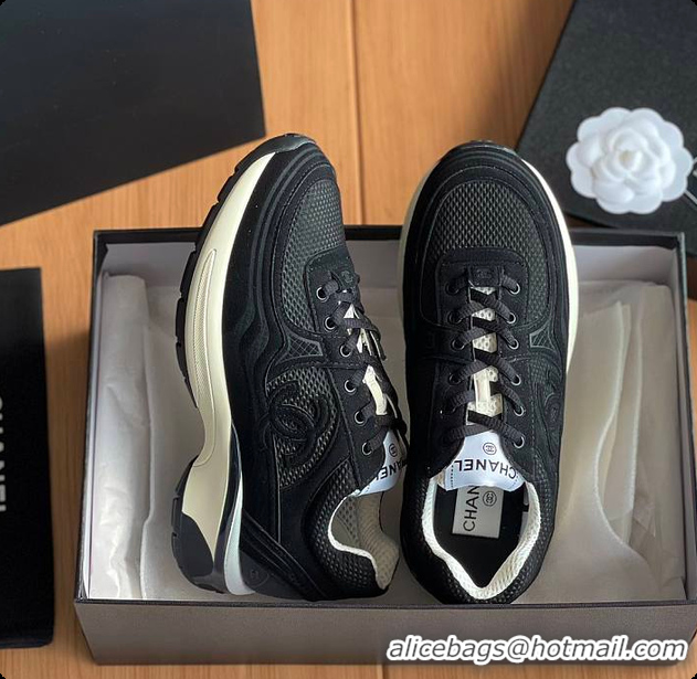 Good Looking Chanel Sneaker Black 6080619