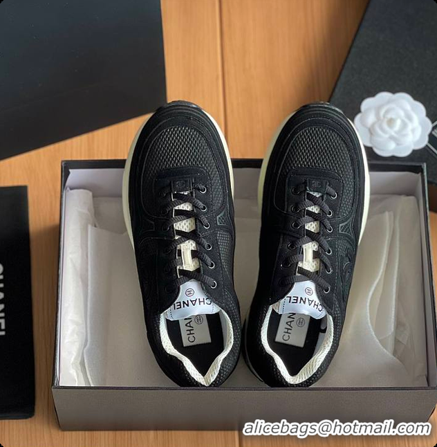 Good Looking Chanel Sneaker Black 6080619