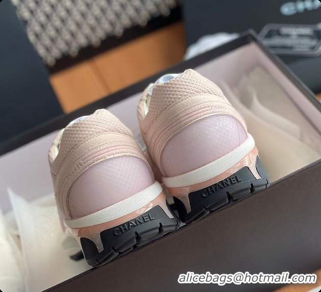 Stylish Chanel Sneaker Light Pink 6080619