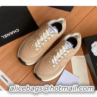 Shop Duplicate Chanel Sneaker Brown 6080619
