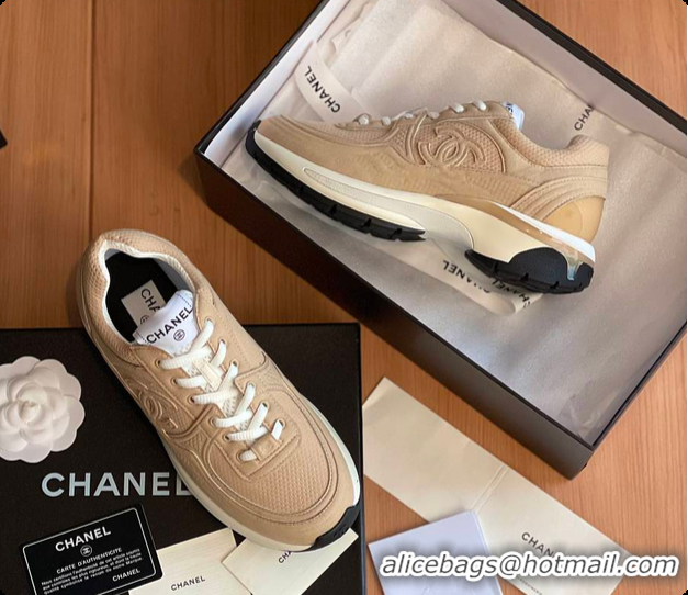 Shop Duplicate Chanel Sneaker Brown 6080619