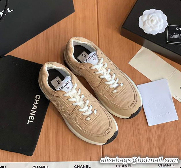 Shop Duplicate Chanel Sneaker Brown 6080619