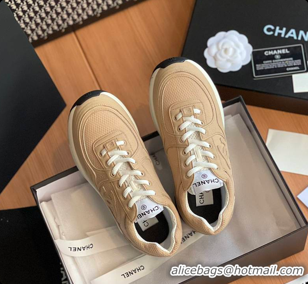Shop Duplicate Chanel Sneaker Brown 6080619