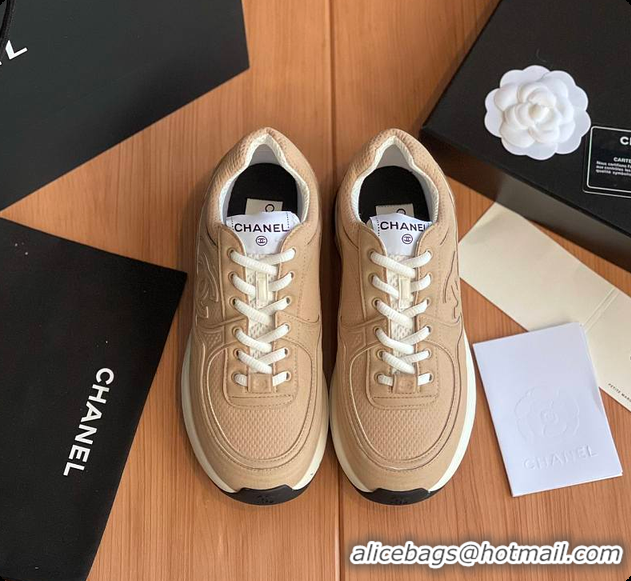 Shop Duplicate Chanel Sneaker Brown 6080619