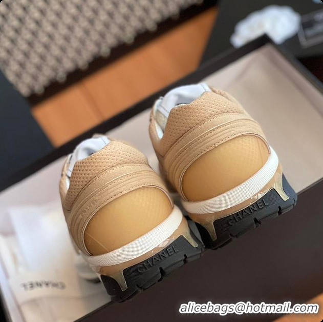 Shop Duplicate Chanel Sneaker Brown 6080619