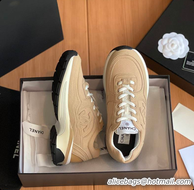 Shop Duplicate Chanel Sneaker Brown 6080619