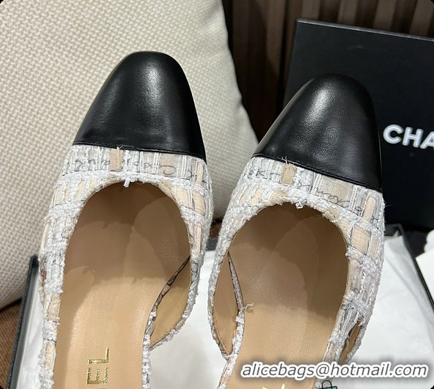 Low Cost Chanel Slingback Tweed 6080620