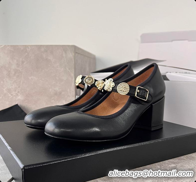 Luxurious Chanel Mary Jane Heels 6080621