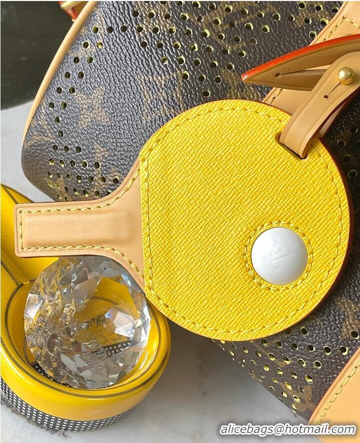 Discount Louis Vuitton Keepall Bandoulière 25 Monogram/Yellow Monogram Grid Coated Canvas M37559