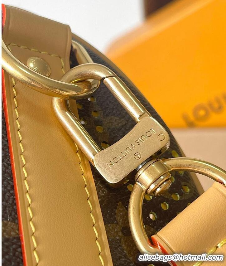 Discount Louis Vuitton Keepall Bandoulière 25 Monogram/Yellow Monogram Grid Coated Canvas M37559