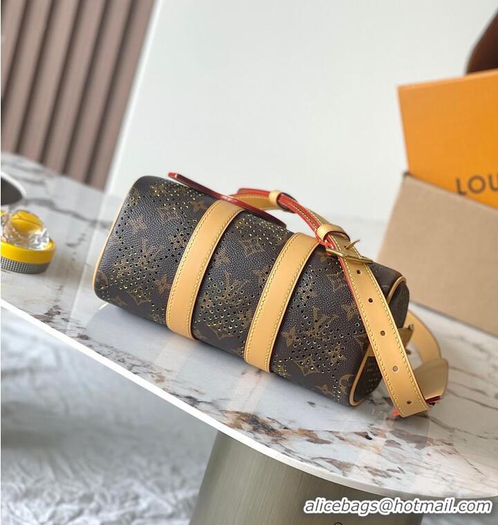 Discount Louis Vuitton Keepall Bandoulière 25 Monogram/Yellow Monogram Grid Coated Canvas M37559