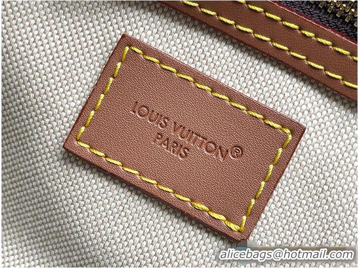Top Grade Louis Vuitton Keepall Bandoulière 50 Monogram Khaki Coated Canvas M37569