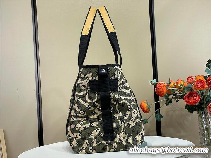 Top Quality Louis Vuitton Takashi Murakami x Louis Vuitton Monogramouflage Treillis Tote Bag M37548