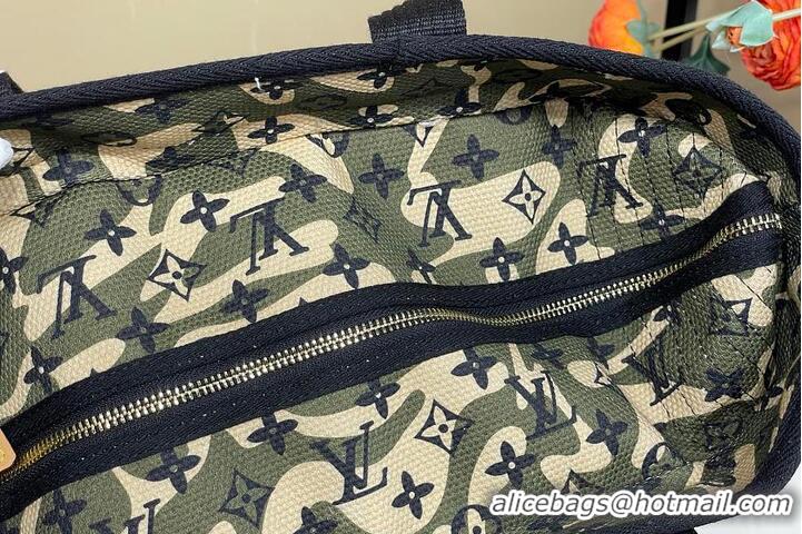 Top Quality Louis Vuitton Takashi Murakami x Louis Vuitton Monogramouflage Treillis Tote Bag M37548