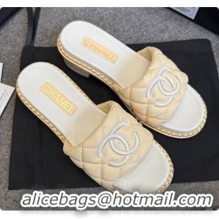 Luxurious Chanel Baby Chick Sandals 6080703