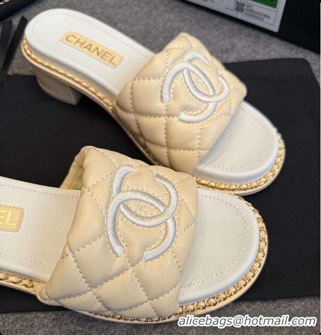 Luxurious Chanel Baby Chick Sandals 6080703