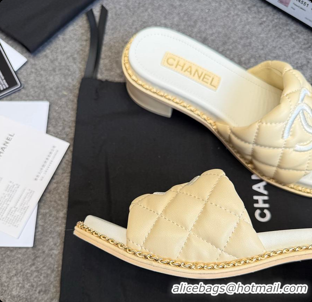 Luxurious Chanel Baby Chick Sandals 6080703