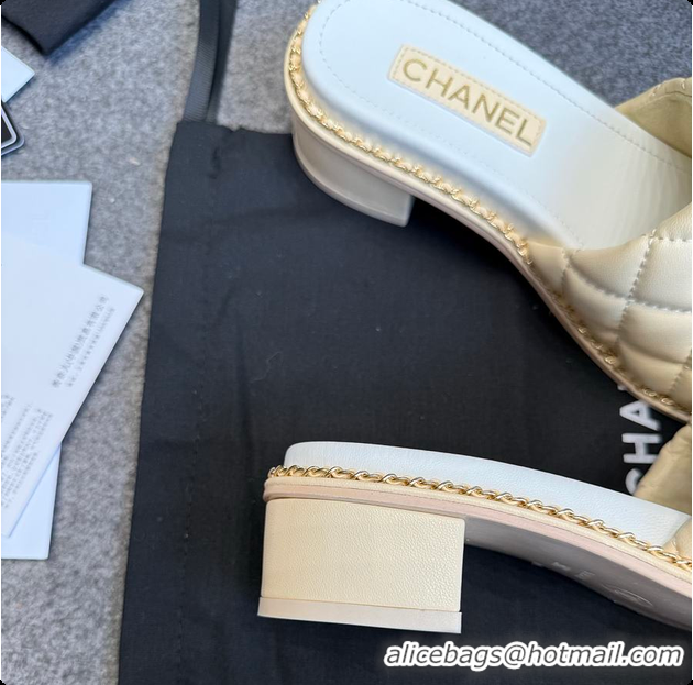 Luxurious Chanel Baby Chick Sandals 6080703