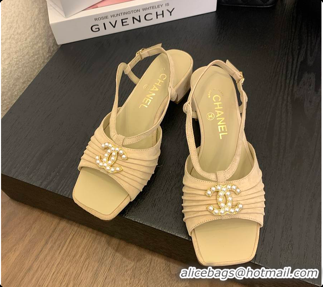 Pretty Style Chanel Sandal Beige 6080704