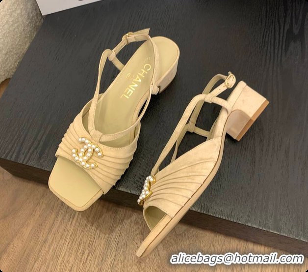 Pretty Style Chanel Sandal Beige 6080704