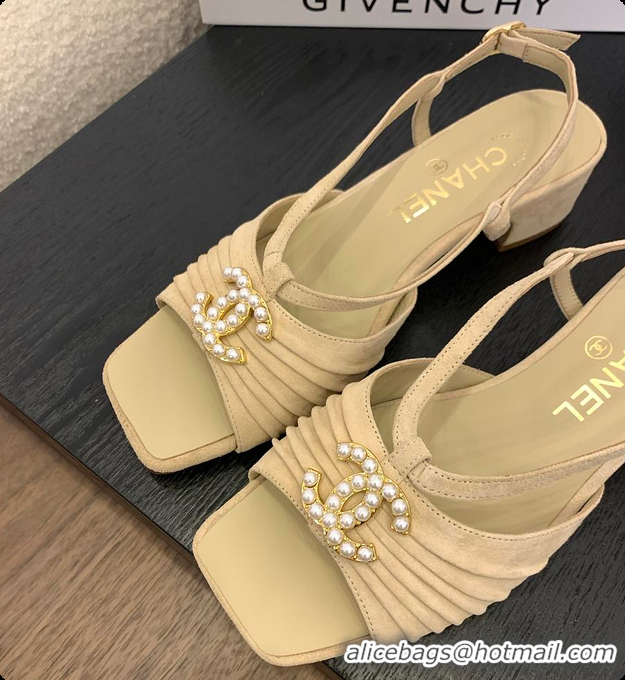 Pretty Style Chanel Sandal Beige 6080704