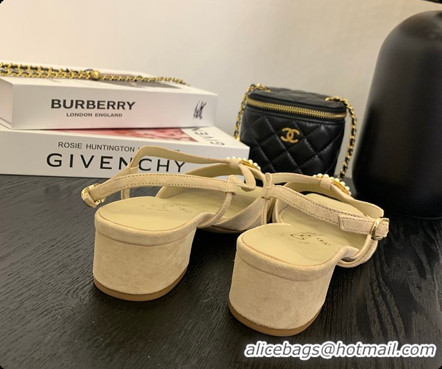 Pretty Style Chanel Sandal Beige 6080704