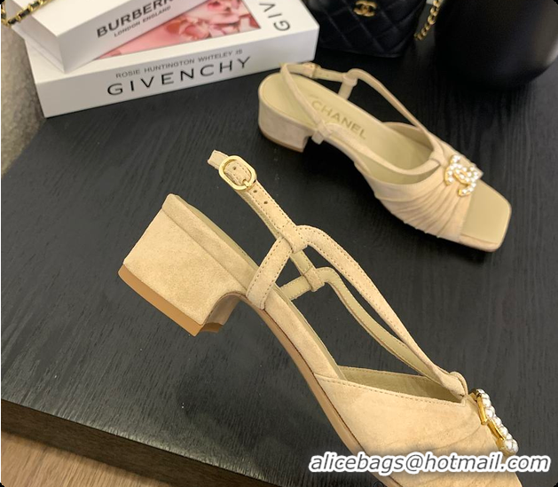 Pretty Style Chanel Sandal Beige 6080704