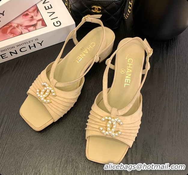 Pretty Style Chanel Sandal Beige 6080704