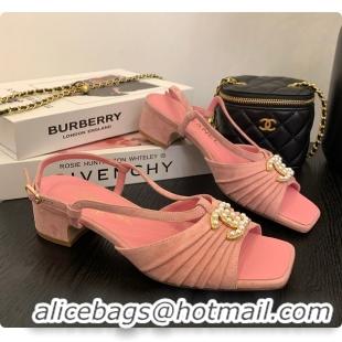 Best Price Chanel Sandal Pink 6080704