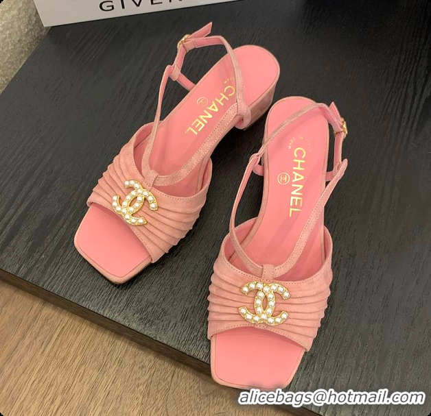 Best Price Chanel Sandal Pink 6080704