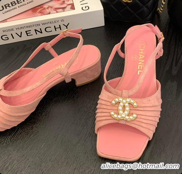 Best Price Chanel Sandal Pink 6080704