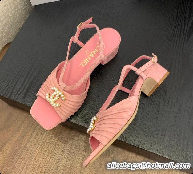 Best Price Chanel Sandal Pink 6080704