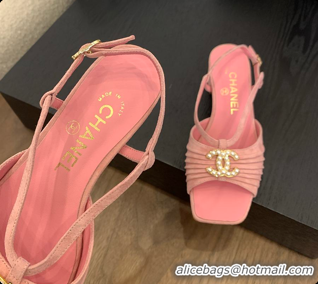 Best Price Chanel Sandal Pink 6080704