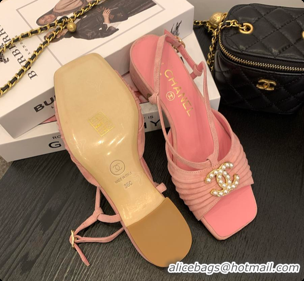 Best Price Chanel Sandal Pink 6080704