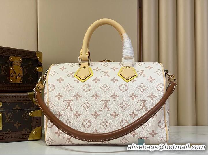 Shop Inexpensive Louis Vuitton LV Crafty Speedy Bandoulière 25 Monogram Dune M14292