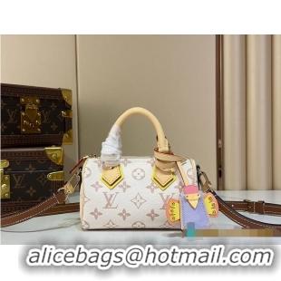 Reasonable Price Louis Vuitton LV Crafty Nano Speedy Monogram Dune M14293