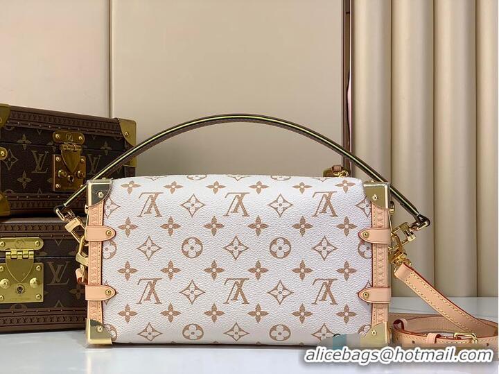 Good Quality Louis Vuitton LV Crafty Side Trunk MM East-West Monogram Dune M14294