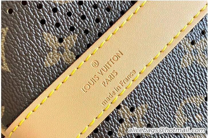 Well Crafted Louis Vuitton Keepall Bandoulière 50 Perforated Monogram coated canvas M14299