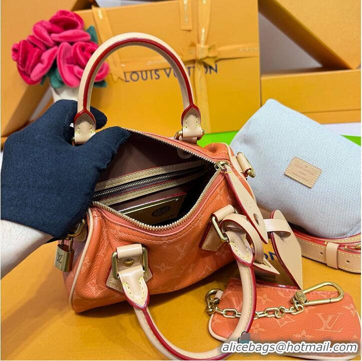 Discount Louis Vuitton Monogram Speedy P9 Bandoulière 20 Ochre M28307