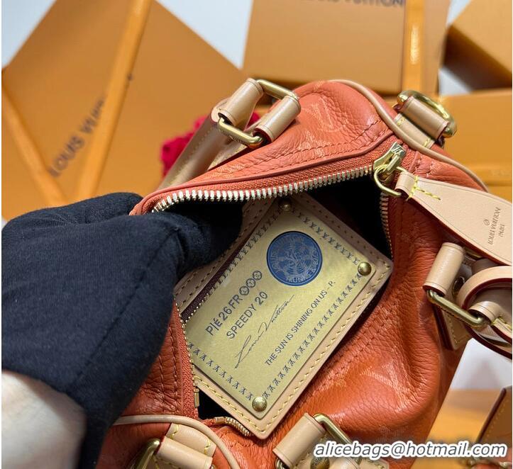 Discount Louis Vuitton Monogram Speedy P9 Bandoulière 20 Ochre M28307