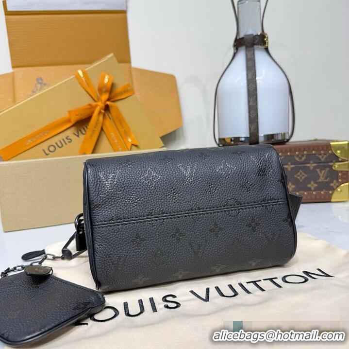 Reasonable Price Louis Vuitton Monogram Speedy P9 Bandoulière 20 Ultrablack M28262