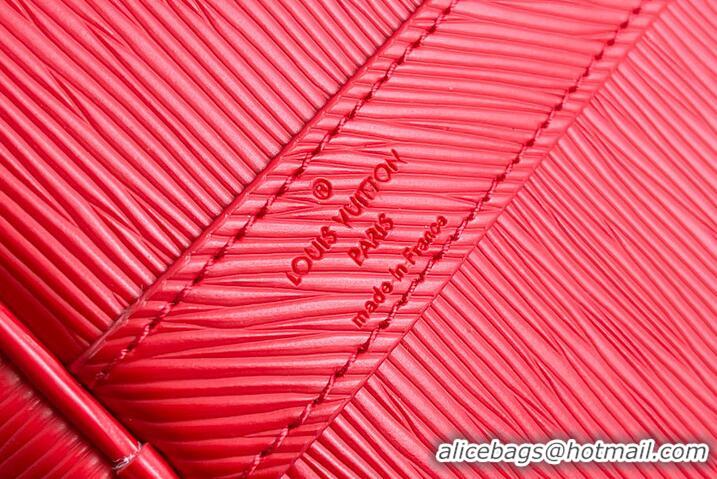 Fashion Promotional Louis Vuitton Epi Keepall Bandouliere 50 Vermillion Red M28263
