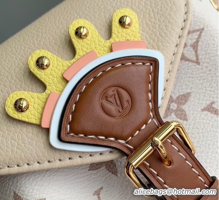 Buy Discount Louis Vuitton LV Crafty Montsouris Mini Monogram Dune M28264
