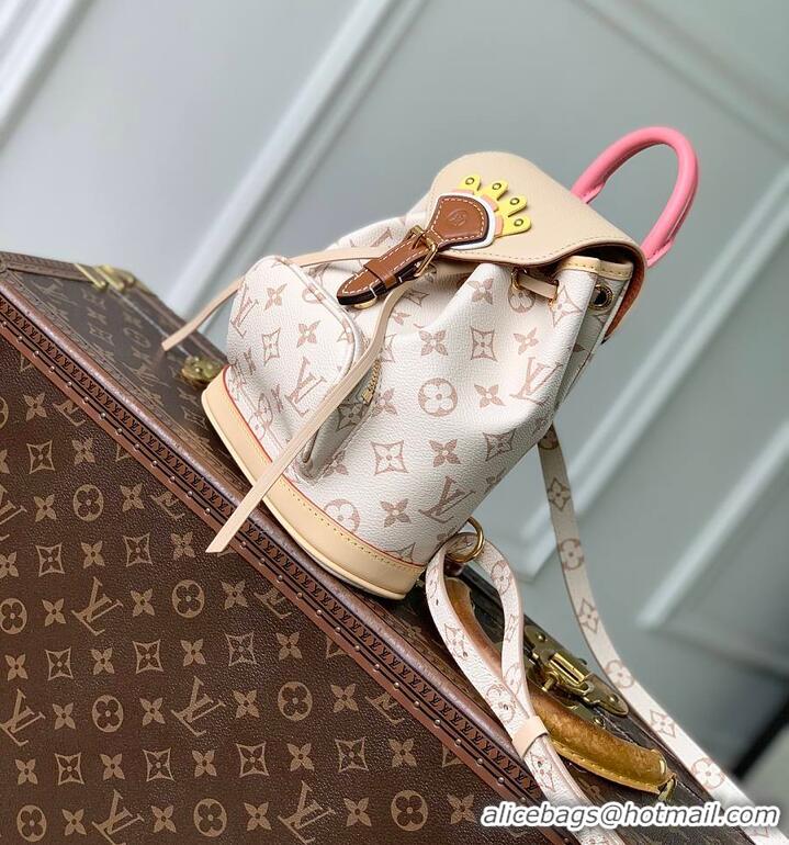 Buy Discount Louis Vuitton LV Crafty Montsouris Mini Monogram Dune M28264