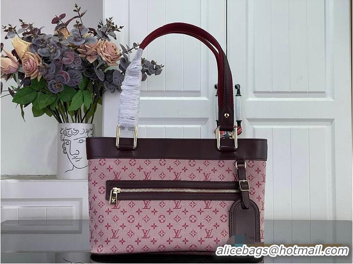 Most Popular Louis Vuitton Lucille PM Monogram Mini Canvas Tote Bag M28265 Rose/Pink