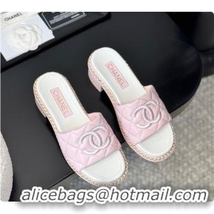 Cheap Price Chanel Pink Sandals 60807013