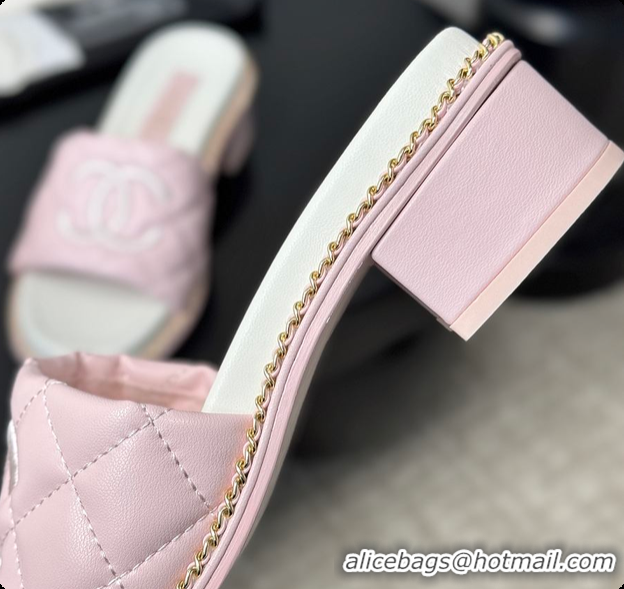 Cheap Price Chanel Pink Sandals 60807013