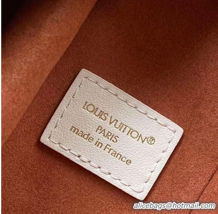 Well Crafted Louis Vuitton Side Trunk MM Quartz Calf leather and coated canvas M58955